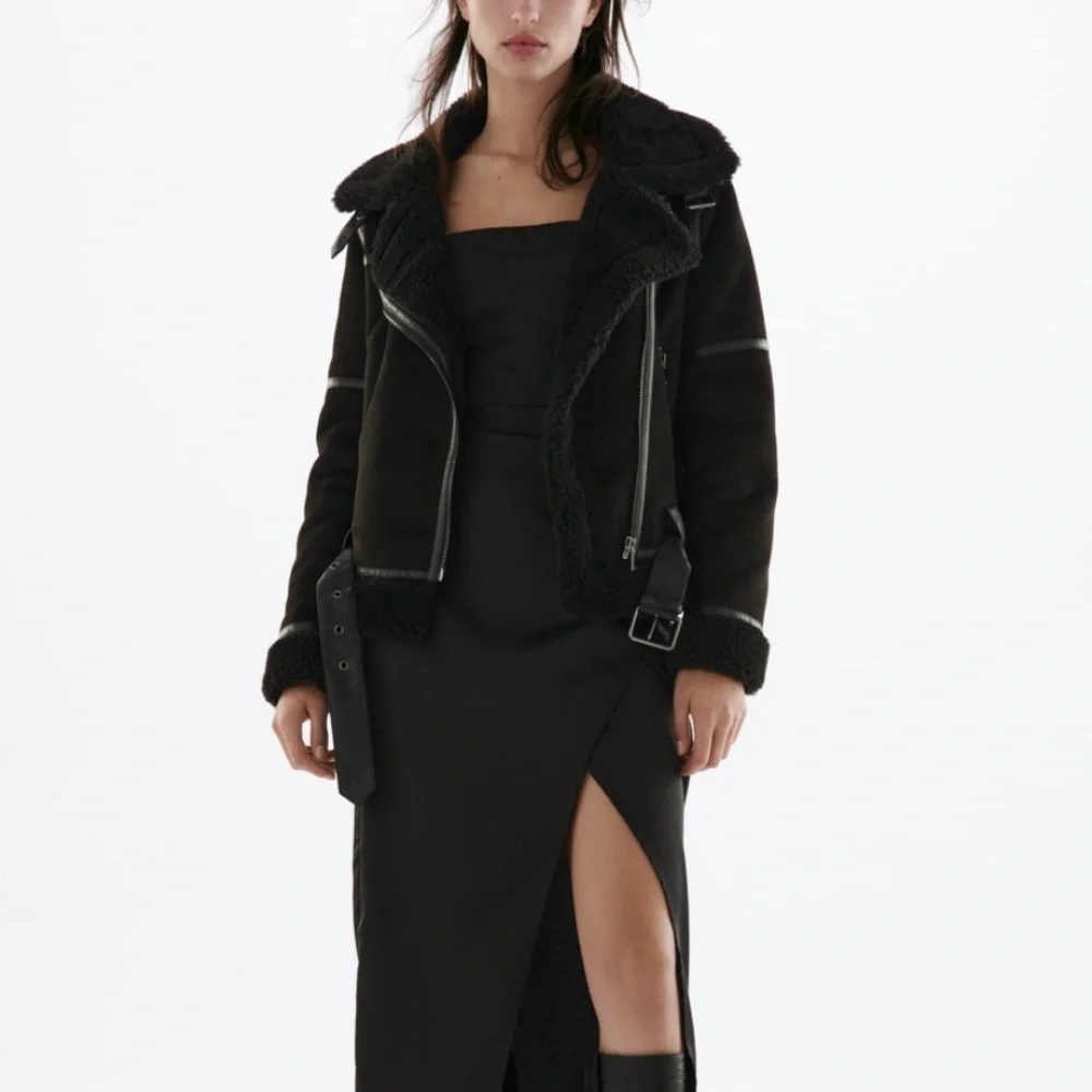 ZARA DOUBLE-FACED JACKET XS - Picture 4 of 7